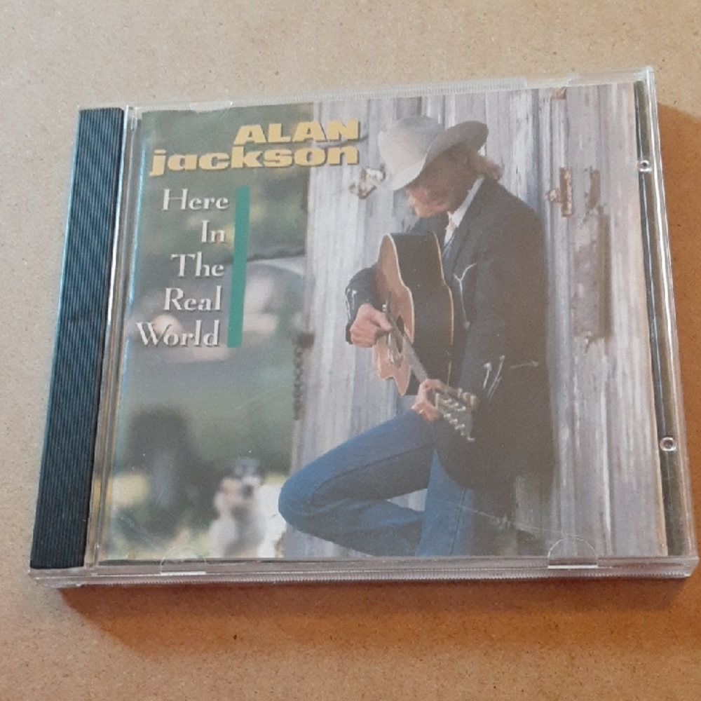 Alan Jackson 'Here In The Real World' CD 1989